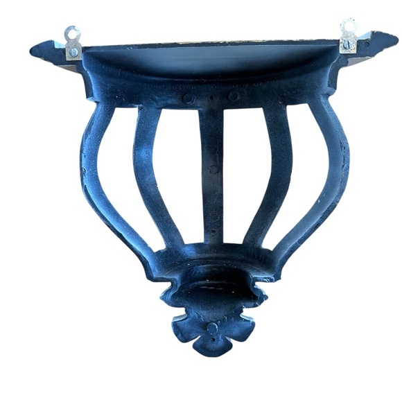 Shabby Chic White Wall Sconce - Picture 5 of 5